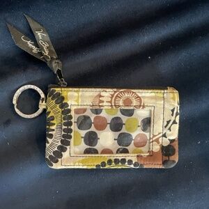 Used Vera Bradley - Zip ID Case - Cocoa Moss